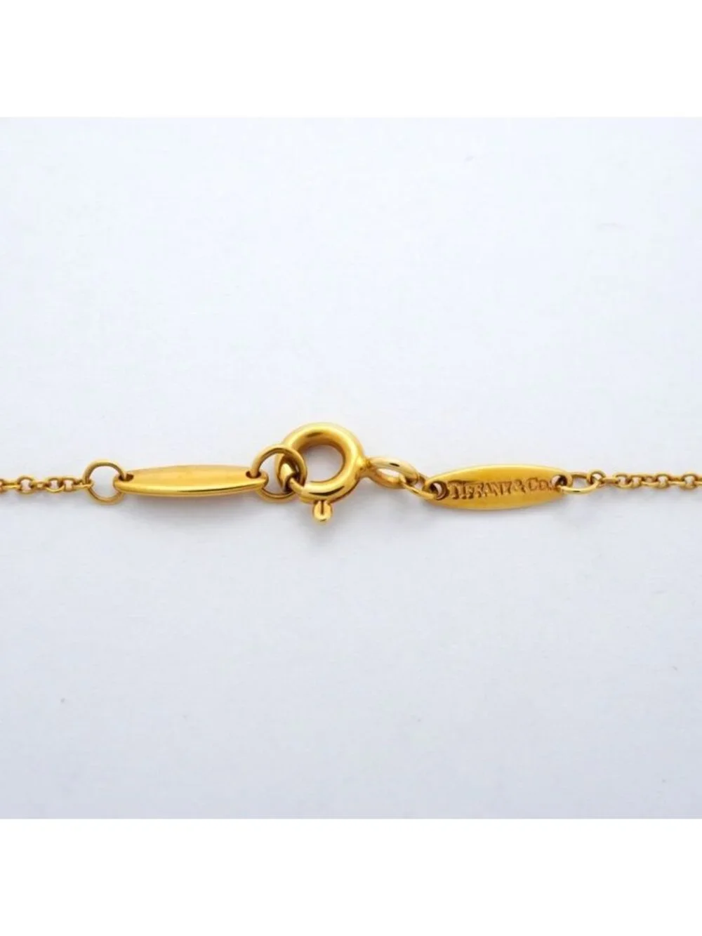 ★SOLD★ Tiffany & Co Necklace by the Yard 18k Yellow Gold Diamond - Picture 4 of 8